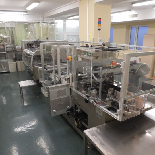 Used blister packaging line CAM Italy