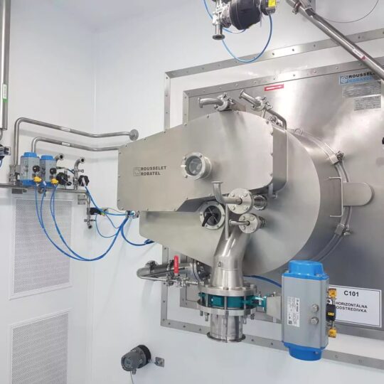 Rousselet Robatel ehbl633 horizontal basket centrifuge