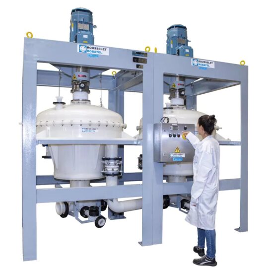 SINGLE STAGE EXTRACTORS (CONTACTORS) LIQUID/LIQUID TYPE BXP