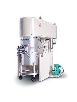 Double-shaft planetary mixer