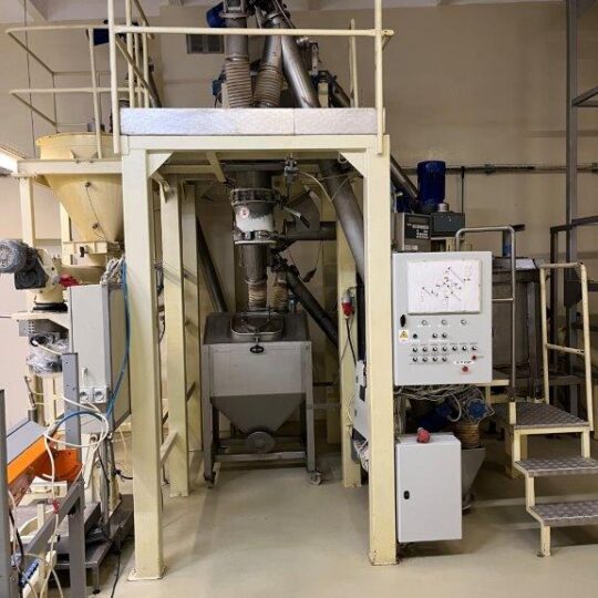 Powder packaging line