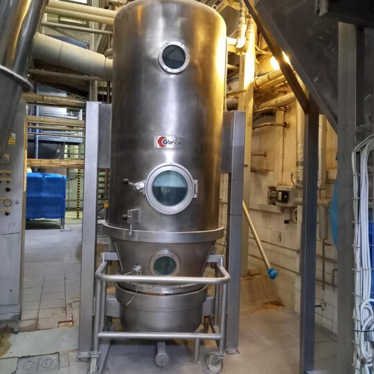 Glatt WSG-C 60 fluidized bed dryer