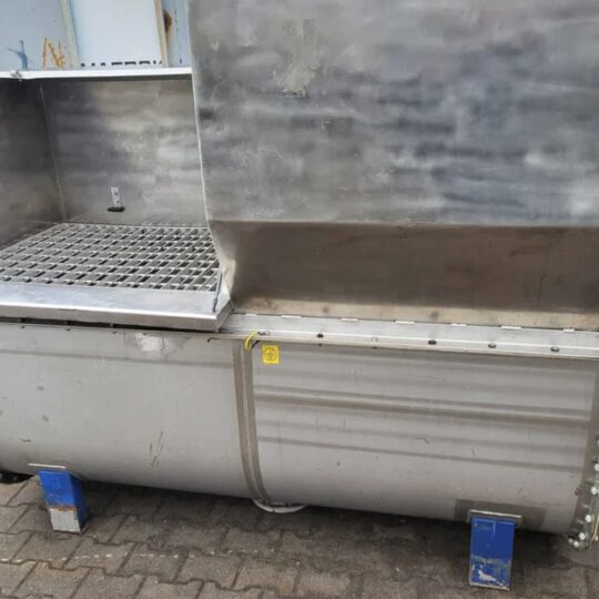 Acid-resistant ribbon mixer 1000 L