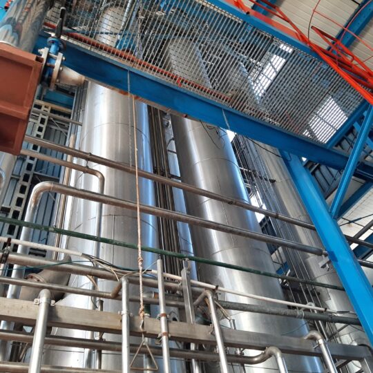 juice evaporator station