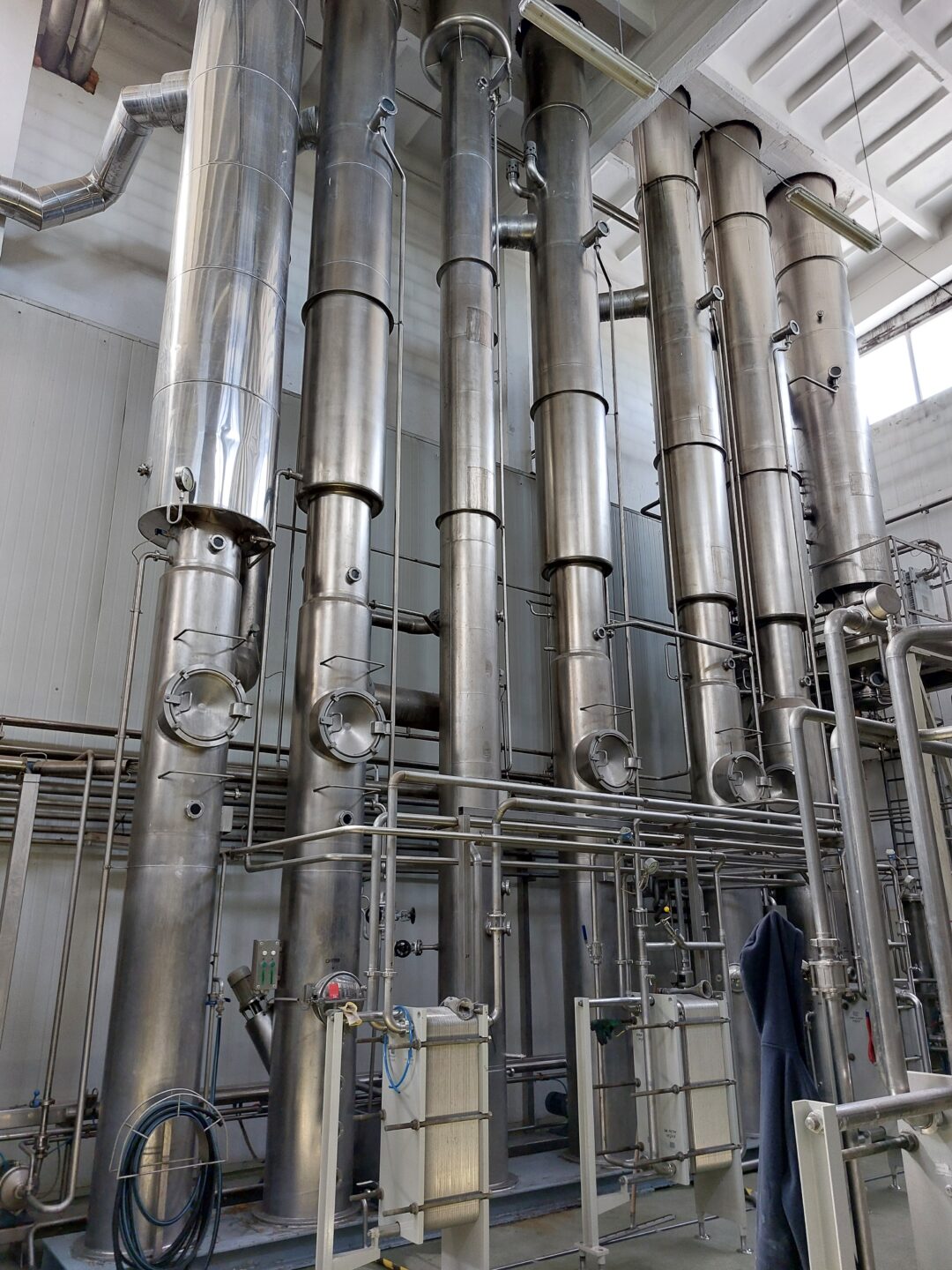 5-stage Wiegand evaporator station