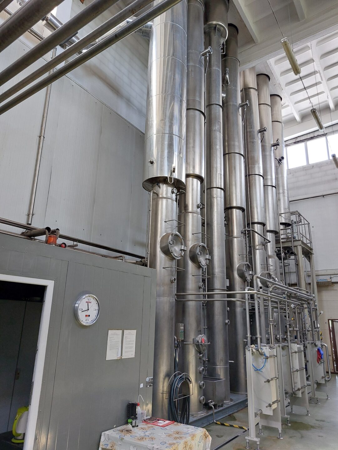 5-stage Wiegand evaporator station