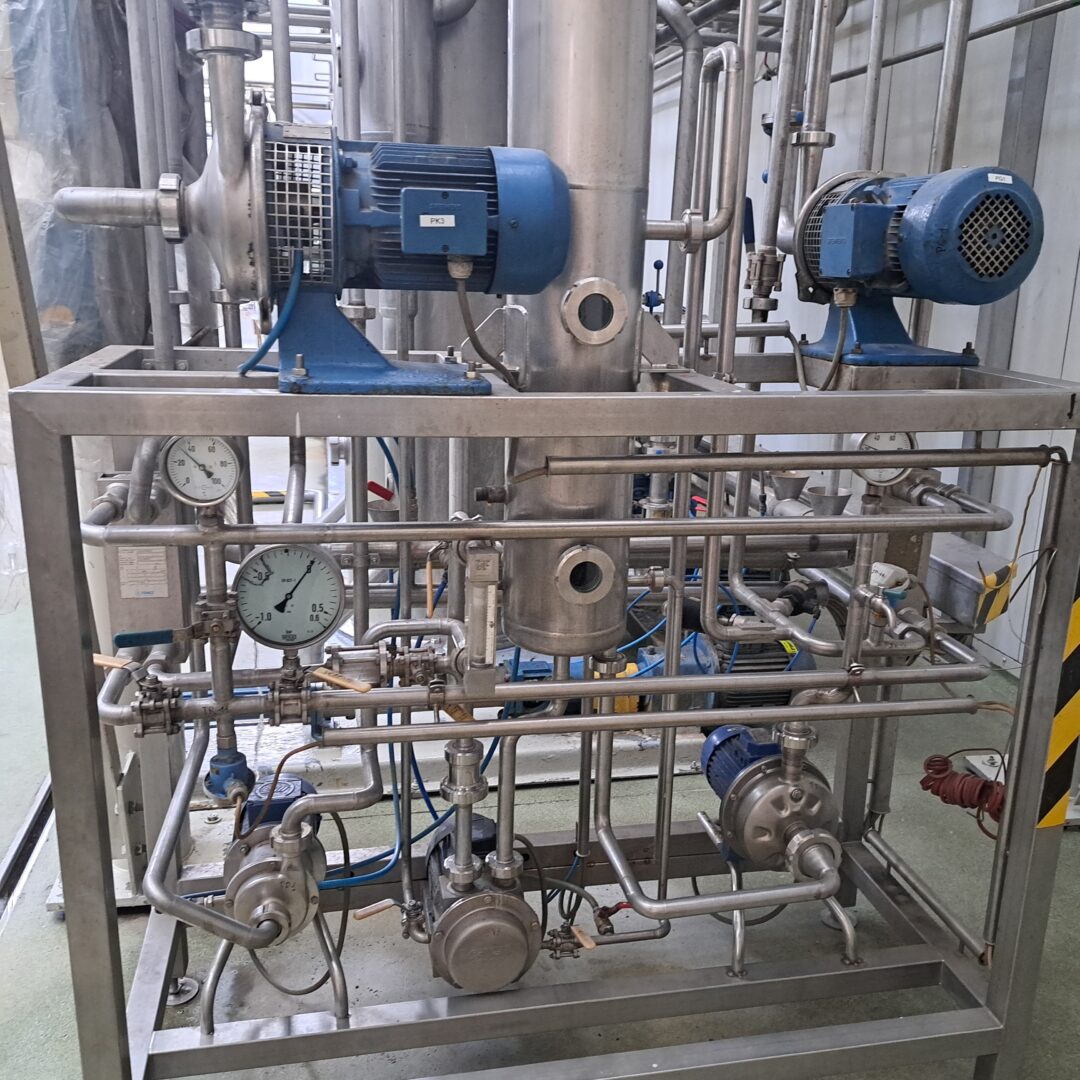 5-stage Wiegand evaporator station