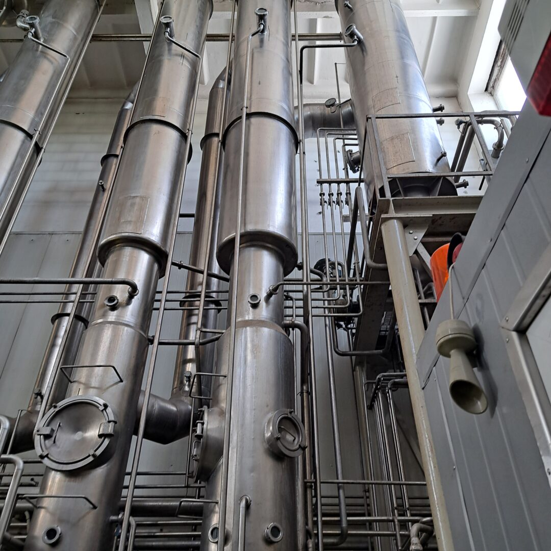 5-stage Wiegand evaporator station