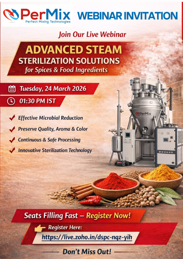 System sterylizacji ziół Webinar